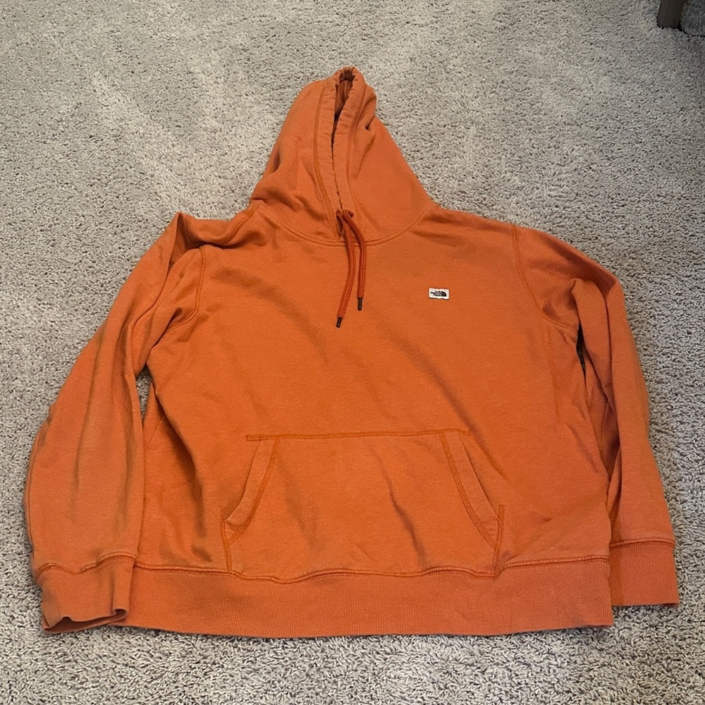 Orange North Face Hoodie